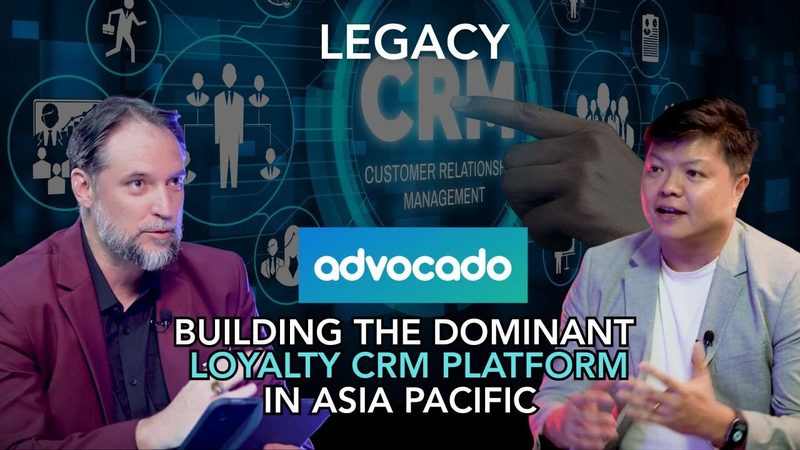 Eric Chia, CEO of Advocado, with host Julien Drolon